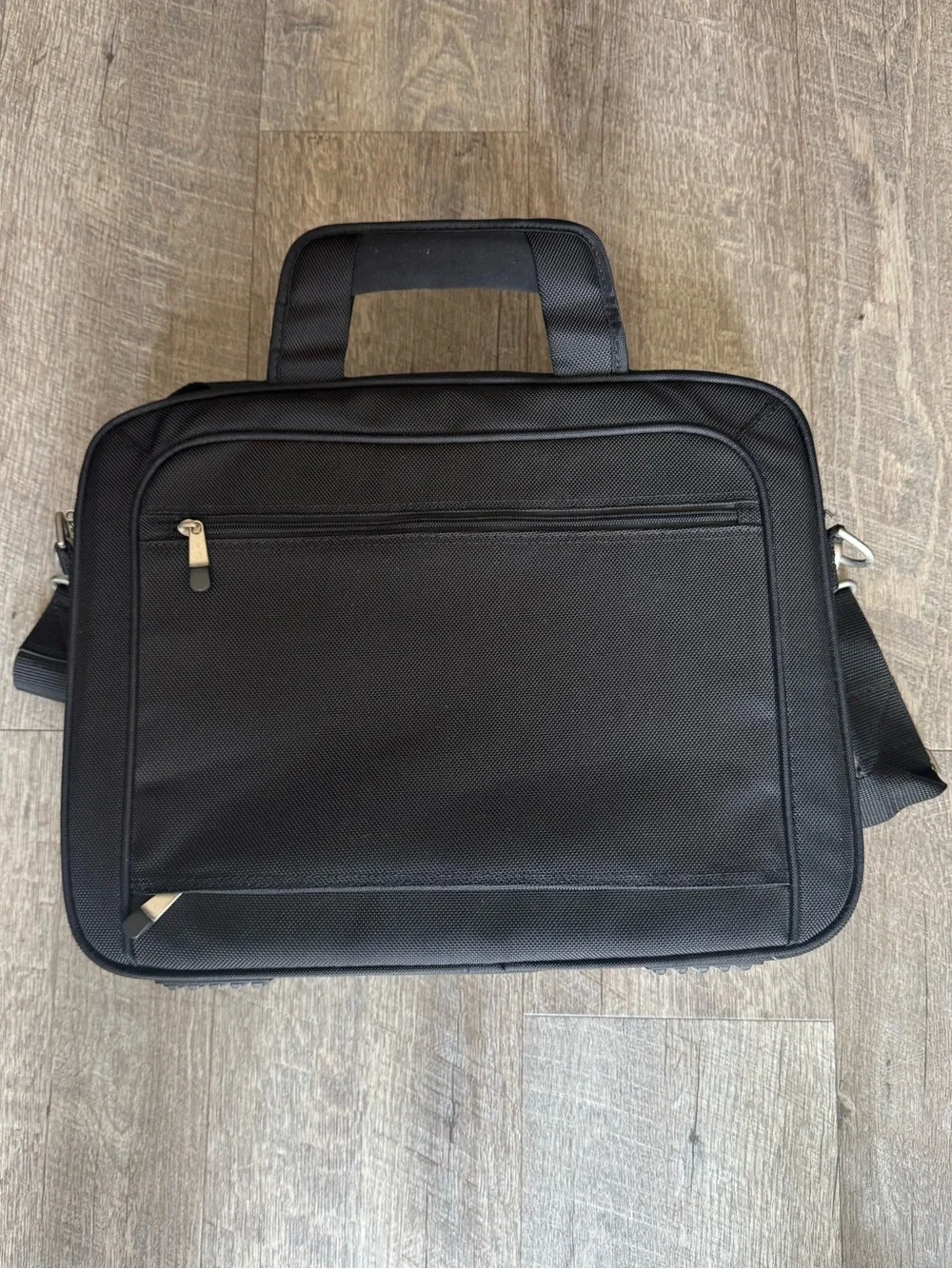 Black Men's Briefcase Laptop Bag